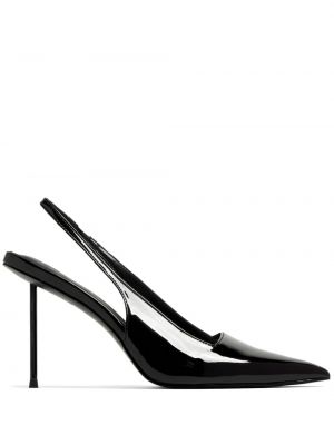Pantofi cu toc slingback Femme La negru