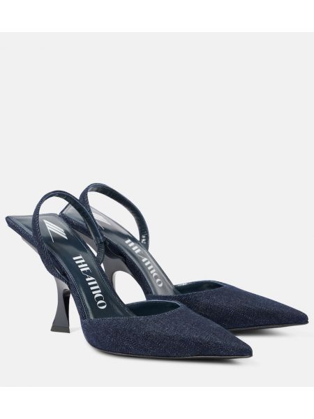 Slingback pumps The Attico blå