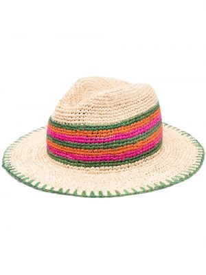 Плетена шапка Manebì бежово