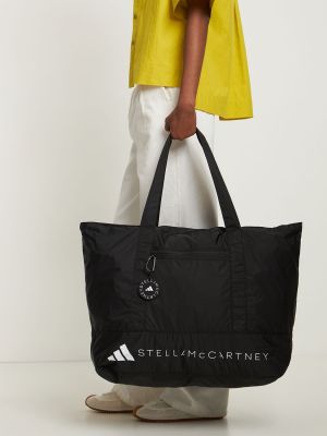 Nákupná taška Adidas By Stella Mccartney čierna
