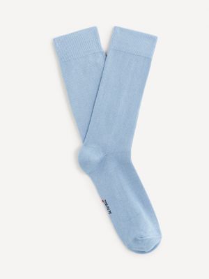 Bavlnené ponožky Celio biela