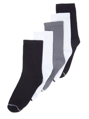 Pruhované bavlnené ponožky Trendyol