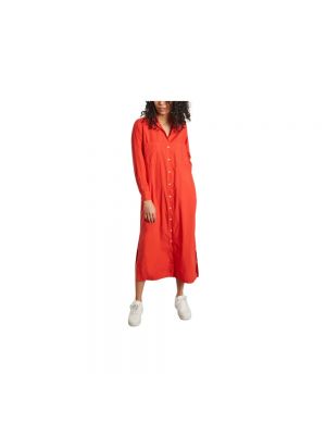 Robe longue Diega rouge