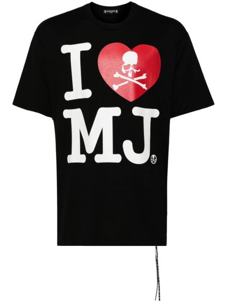 Bombažna majica s potiskom Mastermind Japan