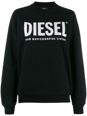 Sudadera con estampado Diesel negro