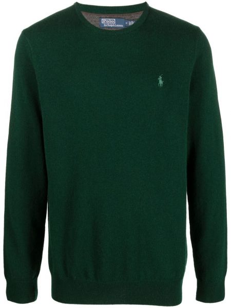 Поло тениска бродирана Polo Ralph Lauren зелено