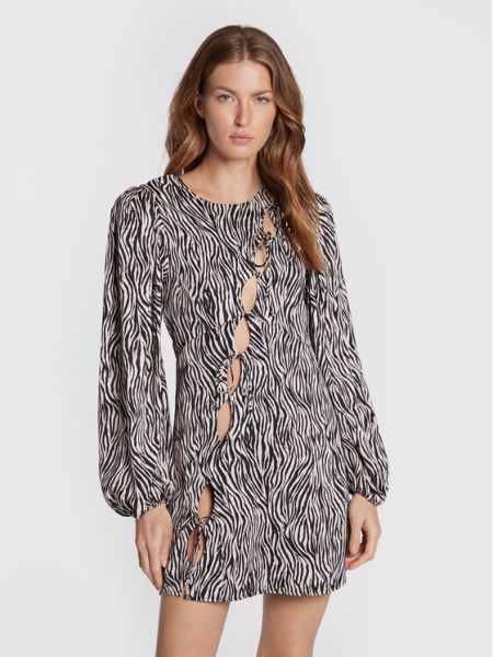 Sukienka koktajlowa Rosita CD2749 Czarny Regular Fit For Love & Lemons