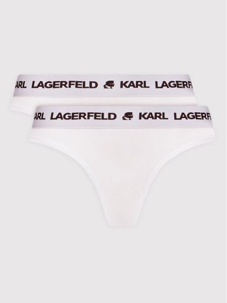 Стринги Karl Lagerfeld белые