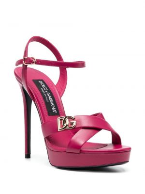 Sandales ar platformu Dolce & Gabbana