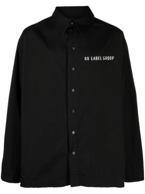 Pamučna košulja 44 Label Group crna