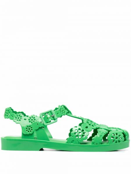 Sandalias de encaje Viktor & Rolf verde