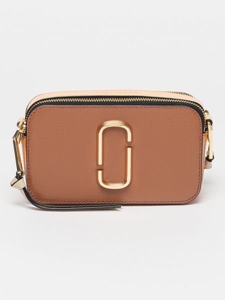 Кожаная сумка Marc Jacobs коричневая
