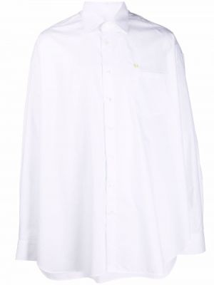Camisa con botones Raf Simons blanco