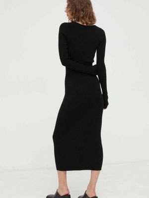 Dlouhé šaty Remain černé
