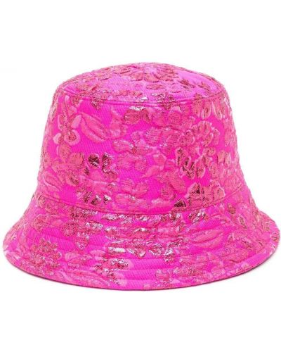 Jacquard geblümt mütze Valentino Garavani pink