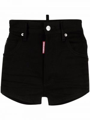 Jeans-shorts Dsquared2 svart