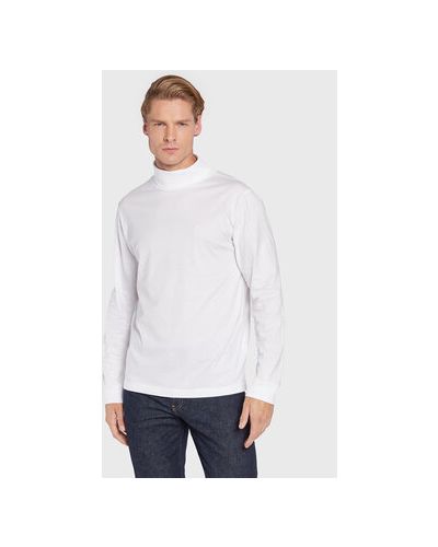 Pulover din bumbac Calvin Klein - alb
