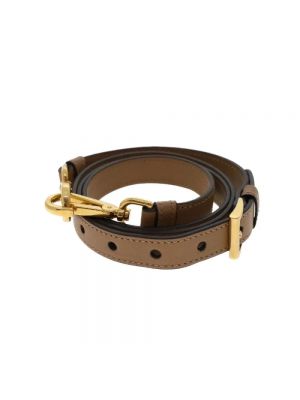 Cinturón de cuero Prada Vintage marrón