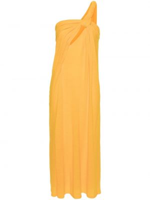 Асиметрична макси рокля Chloé Оранжево