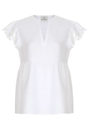Белая блузка Holy Caftan