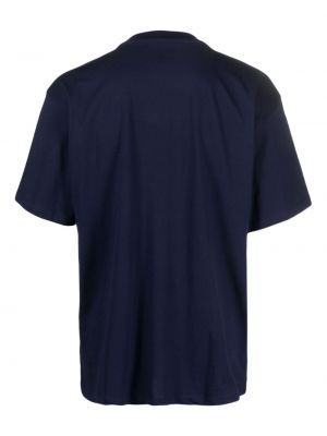 T-shirt aus baumwoll mit print Paccbet blau