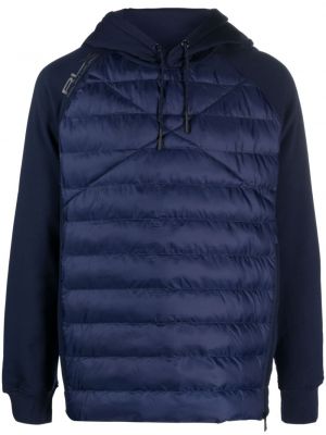 Kapučdžemperis ar apdruku Rlx Ralph Lauren zils