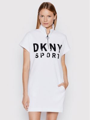 Спортна рокля Dkny Sport бяло