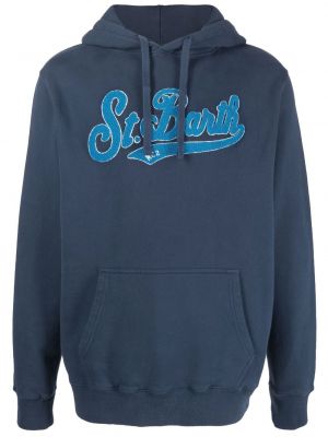 Hoodie Mc2 Saint Barth blå