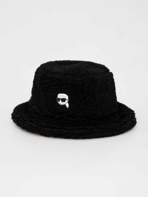 Черная шляпа Karl Lagerfeld