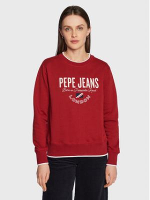 Sweat Pepe Jeans rouge