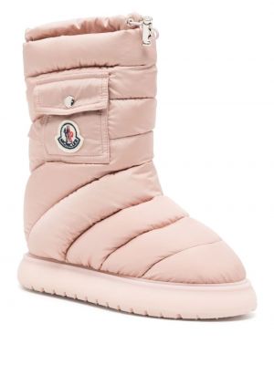 Sněžné boty Moncler růžové