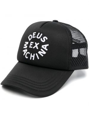 Шапка с козирки Deus Ex Machina черно