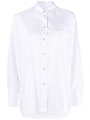 Bavlněná košile Ps Paul Smith bílá