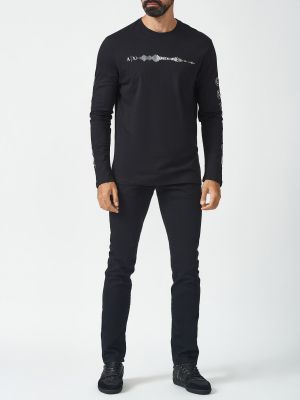 Черный свитер Armani Exchange