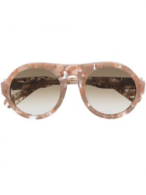 Oversized glasögon Chloé Eyewear rosa