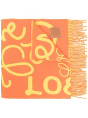 Skjerf Loewe oransje