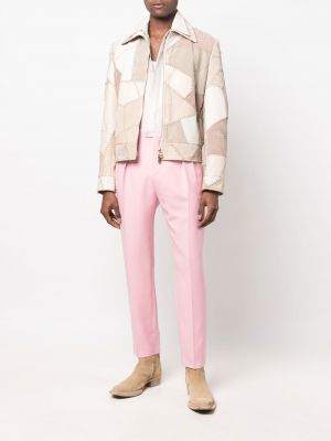 Sirged püksid Saint Laurent roosa