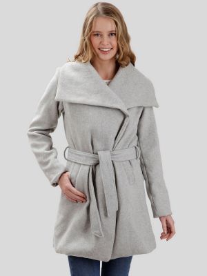 Kabát Perso šedý