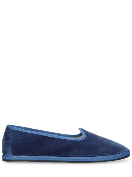 Zapatillas de terciopelo‏‏‎ Vibi Venezia azul