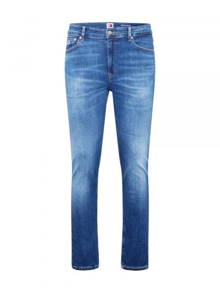 Skinny szűk nadrág Tommy Jeans kék
