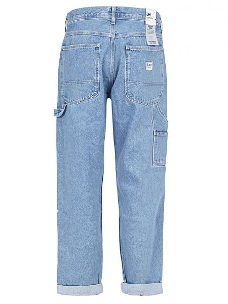 Jeans skinny di cotone Lee Jeans grigio