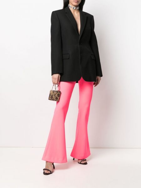 Pantalones de cintura baja Balmain rosa