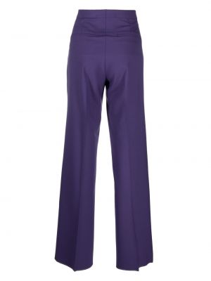 Pantalon plissé Tagliatore violet