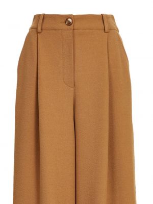 Pantalon plissé Essentiel Antwerp marron