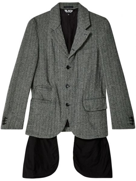 Uld lang blazer Black Comme Des Garçons sort