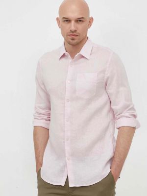 Ленена риза Guess розово
