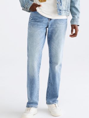 Спортивные прямые джинсы AÉropostale синие
