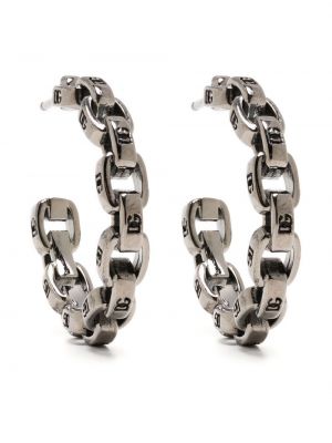 Kolczyki w kształcie obręczy Dolce And Gabbana - srebro