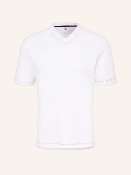 Koszulka Brunello Cucinelli biała