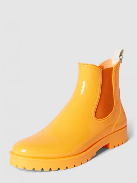 Kozaki Marc Cain Bags & Shoes pomarańczowe